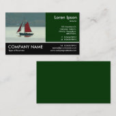 Foto: zeiljacht visitekaartje (Voorkant / Achterkant)