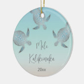FOTO Zilveren schildpadden | Mele Kalikimaka Keramisch Ornament (Links)