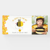 Foto zo fijn als een kind kan worden gejubeld. spandoek (Horizontaal)