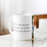 Foto zoals vader zoals dochter of zoon koffiemok<br><div class="desc">Vier de speciale band tussen vader en kind met onze hartverwarmende "Like Father Like Daughter or Son" Coffee Mok. Deze gepersonaliseerde mok legt de essentie vast van de unieke verbinding die een vader en zijn kind delen, waardoor het het perfecte geschenk is voor Vaderdag, verjaardagen of elke gelegenheid. Deze keramische...</div>