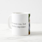 Foto zoals vader zoals dochter of zoon koffiemok (Voorkant links)