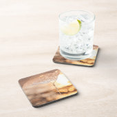 foto zon door het ijs onderzetter (Rechterzijde)