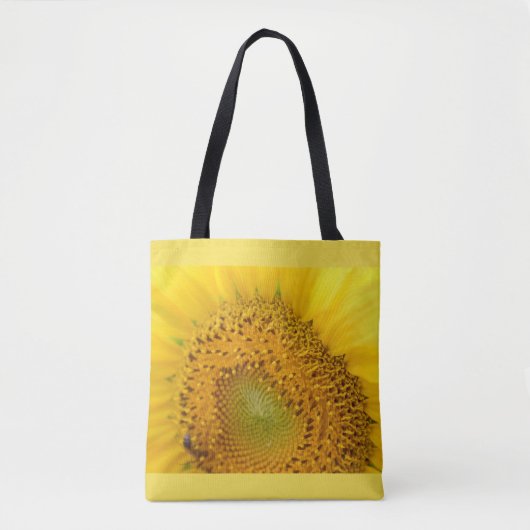 Foto zonnebloem tote bag (Voorkant)