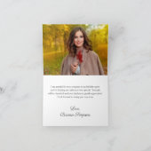 Foto Zonnebloemen String Lights Dank u kaart (Binnen)