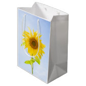 Foto zonnebloempitten Foto Medium Cadeauzakje (Achterkant Gekanteld)