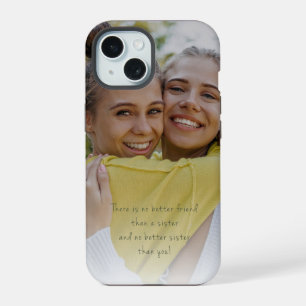 Foto Zuster volledige foto cadeau iPhone 15 Case
