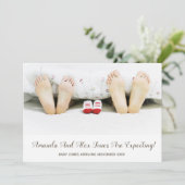 Foto Zwangerschap Aankondiging (Staand voorkant)