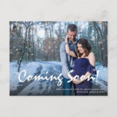 Foto Zwangerschap Aankondiging Kaart (Voorkant)