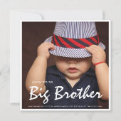 Foto Zwangerschap Big Brother Blue Aankondiging (Voorkant)