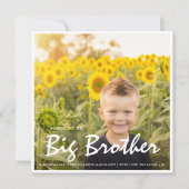 Foto Zwangerschap Big Brother Blue Aankondiging (Voorkant)