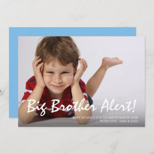 Foto Zwangerschap Big Brother Blue Announcement Ca Aankondiging