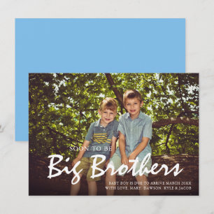 Foto Zwangerschap Big Brother Blue Announcement Ca Aankondiging