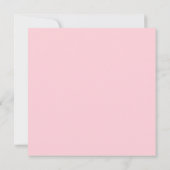 Foto Zwangerschap Grote zuster Roze aankondiging (Achterkant)