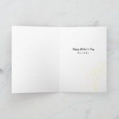 Foto Zwangerschap Mom-to-be Moederdag Kaart (Binnen)