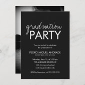 Foto: zwart en wit kaart (Voorkant / Achterkant)