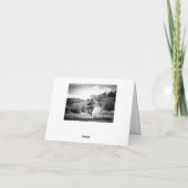 Foto: Zwart-wit & briefkaart (Achterkant)
