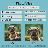 Foto Zwart Wit Checker Hond Poot Print Optioneel Cadeaupapier