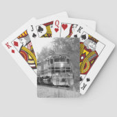 Foto zwart-wit fotograferen pokerkaarten (Achterkant)