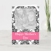  foto zwart-wit kaart (Voorkant)