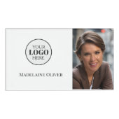 Foto Zwart Wit Logo Naambadge (Voorkant)