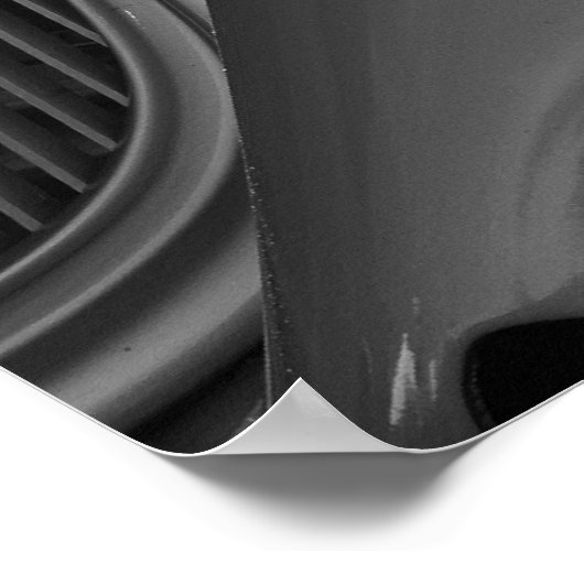 Foto zwart-wit poster (Hoek)