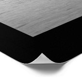 Foto zwart-wit zeilboot poster (Hoek)