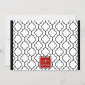 Fotoaankondiging 1 hedendaags grafisch Afstuderen Aankondiging (Achterkant)