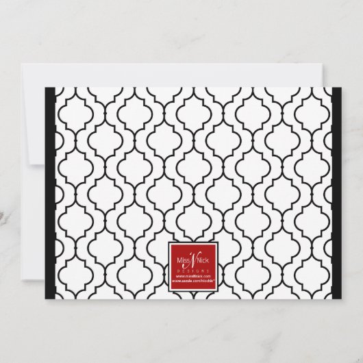 Fotoaankondiging 1 hedendaags grafisch Afstuderen Aankondiging (Achterkant)