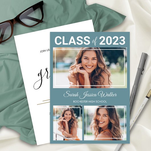 Fotoaankondiging 2023 van de High School Afstudere Aankondiging