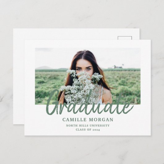 Fotoaankondiging 2024 Briefkaart (Voorkant / Achterkant)