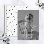 Fotoaankondiging gered Pet Adoption Kaart