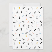 Fotoaankondiging gered Pet Adoption Kaart (Achterkant)