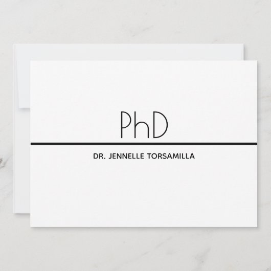 Fotoaankondiging Kraft paper PhD Aankondiging (Achterkant)