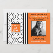 Fotoaankondiging van hedendaags grafisch Afstudere Aankondiging (Voorkant)