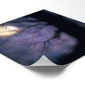 Fotoachtergrond Halloween Nite Poster (Hoek)