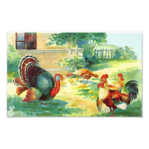 Fotoafdrukken op dag van Thanksgiving Foto Afdruk