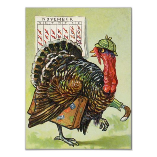 Fotoafdrukken op dag van Thanksgiving Foto Afdruk (Voorkant)