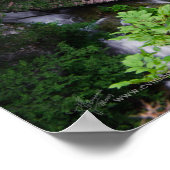 Fotoafdrukken van meren en watervallen. Plitvice K Poster (Hoek)