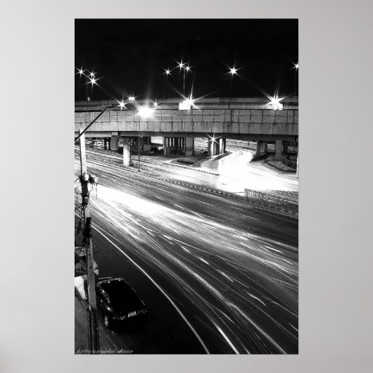 Fotoafdrukken van Sterrennacht Poster (Voorkant)