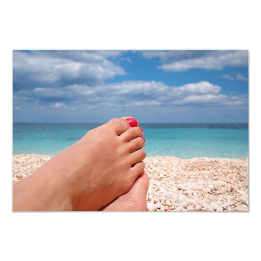 Fotoafdrukken van zomerfeestdagen foto afdruk (Voorkant)