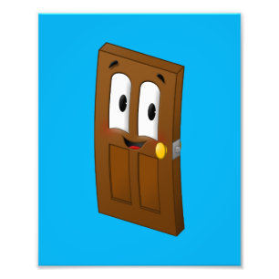 Fotoafdrukken voor gebruik door een deur foto afdruk