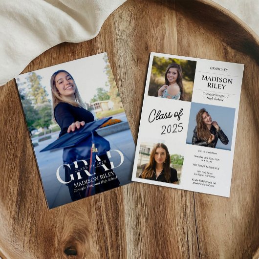 Fotoafstudeerfeest Uitnodiging aankondiging