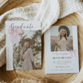 Fotoafstudeerfeest Uitnodiging aankondiging