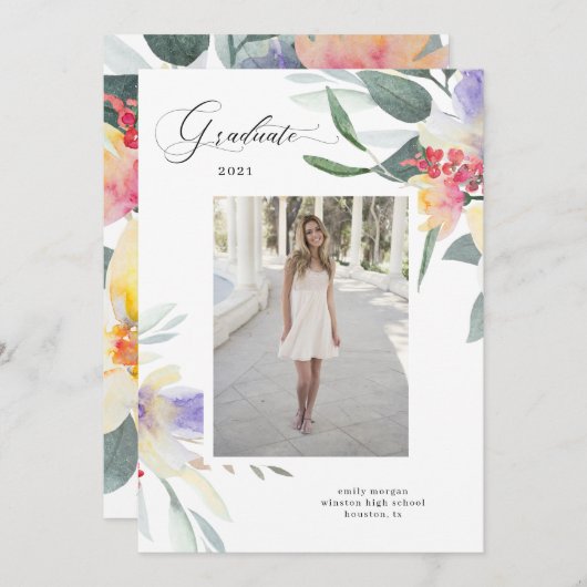 FotoAfstuderen Kaart (Voorkant / Achterkant)