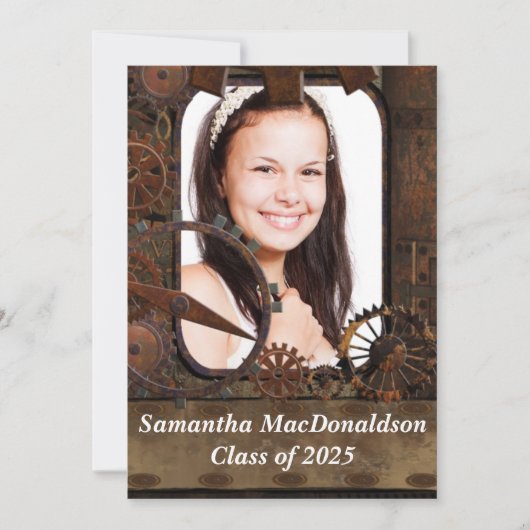 Fotoafstuderen voor mechanische machines kaart (Voorkant)