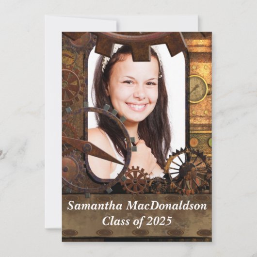 Fotoafstuderen voor mechanische machines kaart (Voorkant)