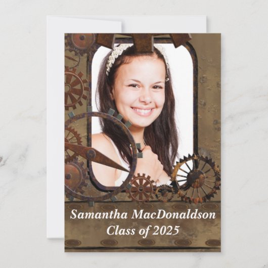 Fotoafstuderen voor mechanische machines kaart (Voorkant)