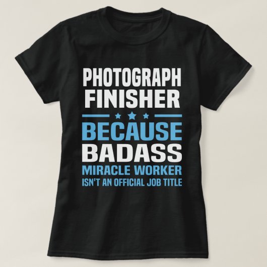 fotoafwerker t-shirt (Design voorkant)