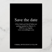 Fotoalbum Hoesje Muziek Afspeellijst De datum opsl Folie Uitnodiging (Achterkant)