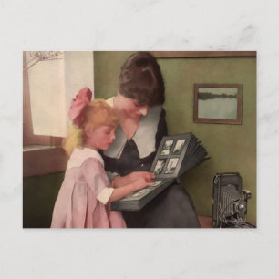 Fotoalbum Moment. Begin jaren 1900. Briefkaart